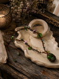گردنبند سنگ اونتورین و یشم کانادا